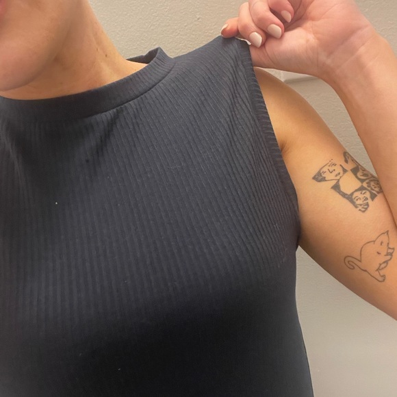 Gentle Fawn Navy Blue Ribbed Mini Dress ✨✨ - Picture 4 of 7